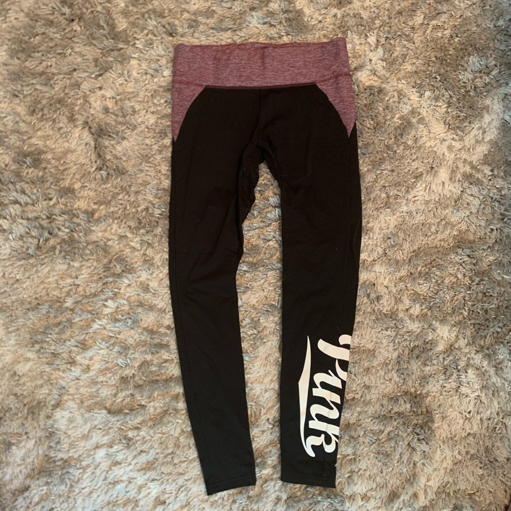 Pink Victoria’s Secret leggings